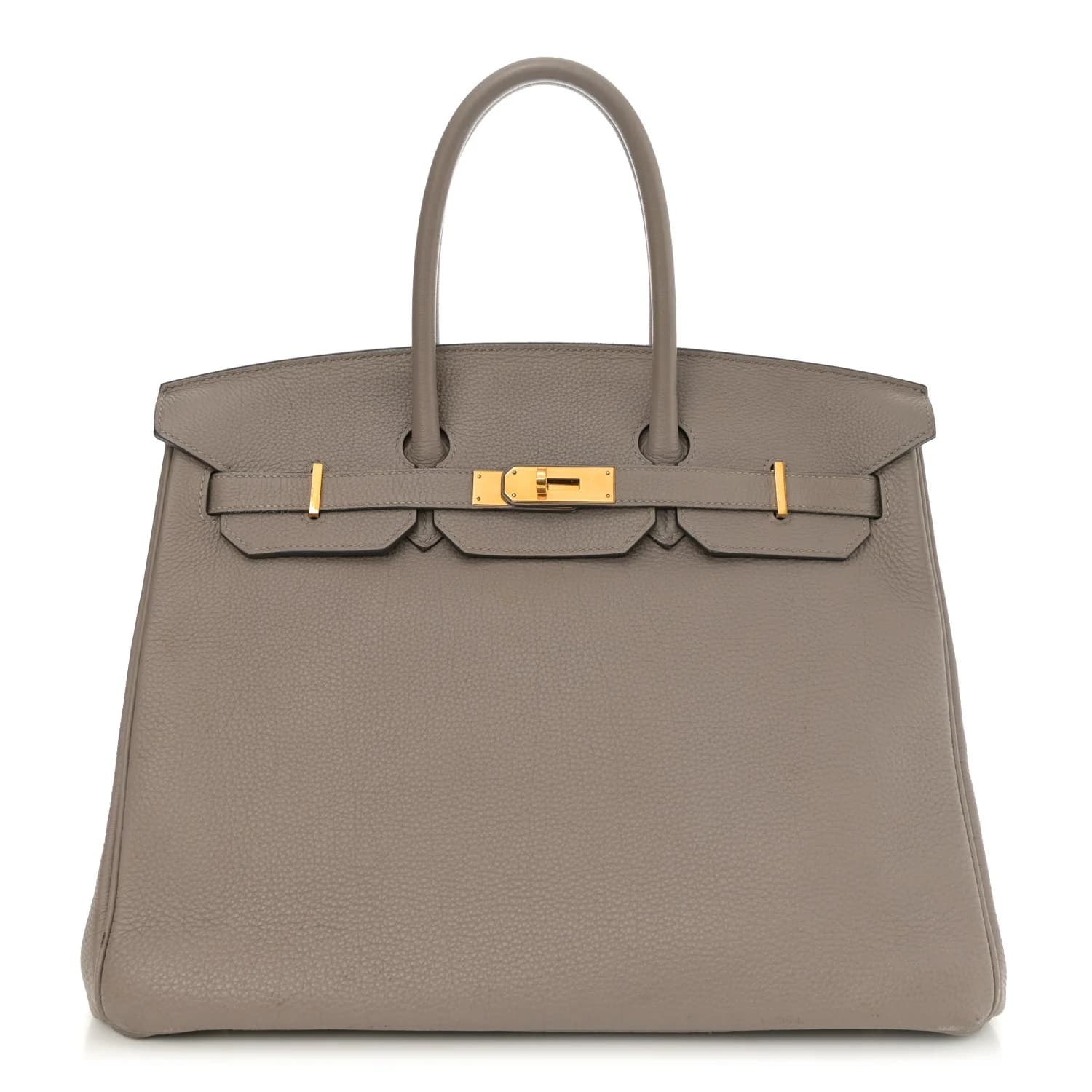 Birkin Togo Gris Tourterelle Gold