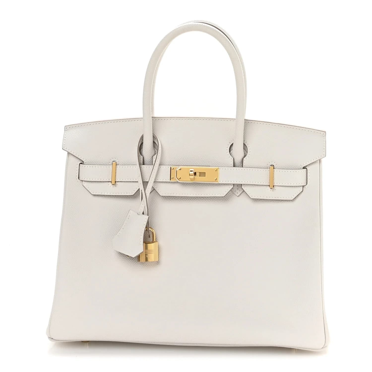 Birkin Epsom Gris Pale Gold