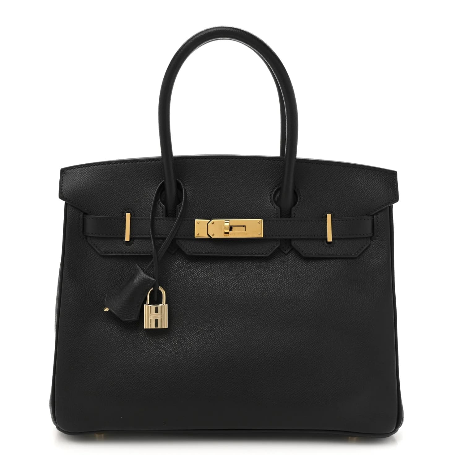 Birkin Epsom Black Gold-plated