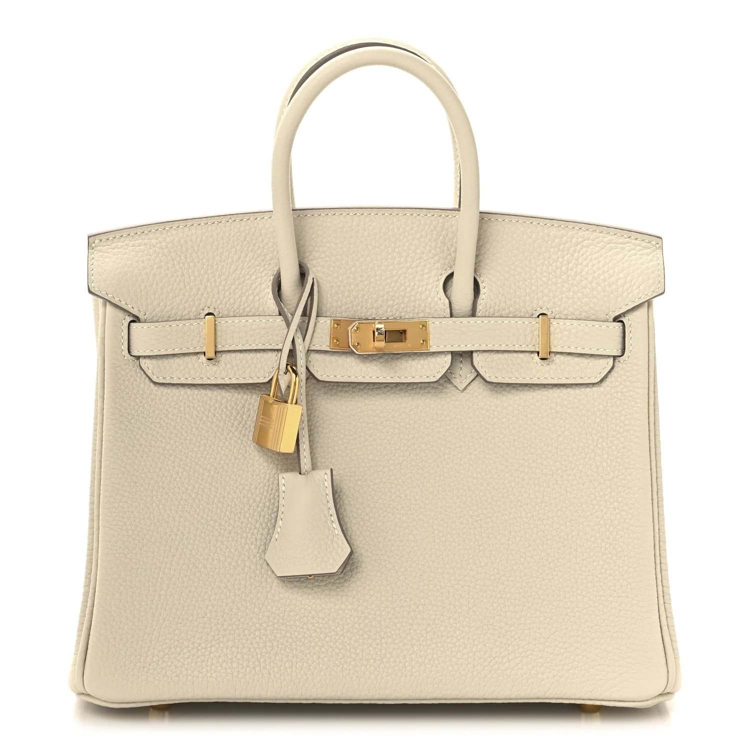Birkin Togo Craie Gold