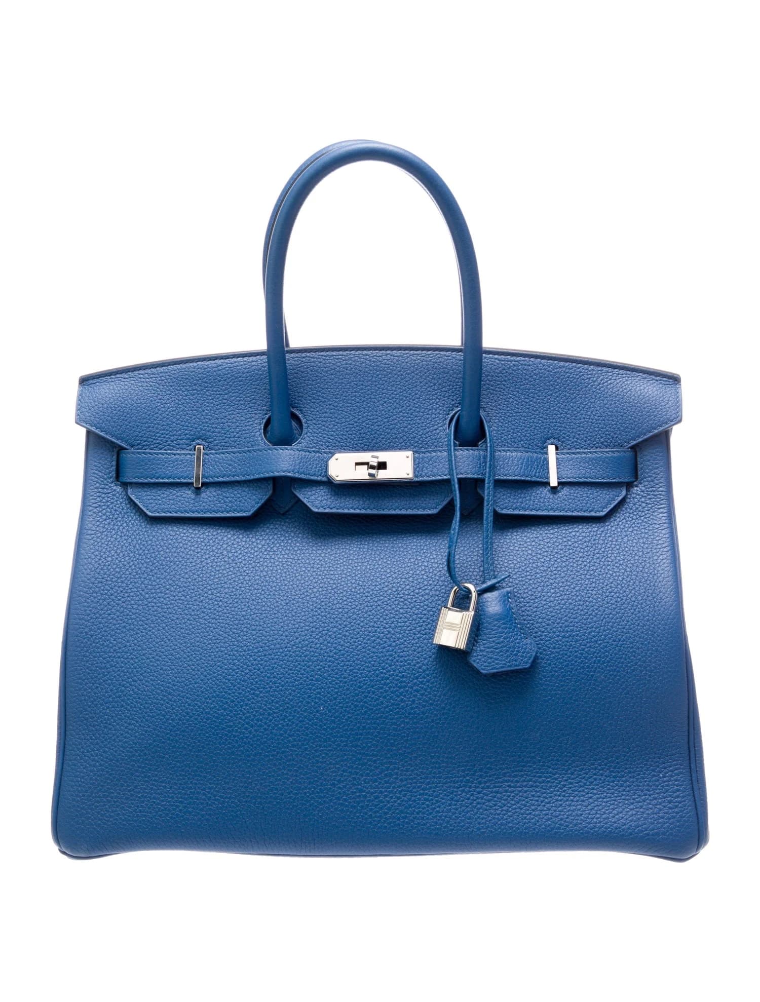 Birkin Togo Bleu France Palladium