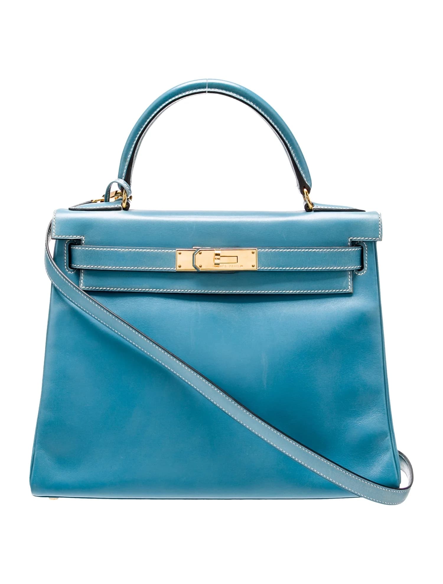 Kelly Box Bleu Jean Gold