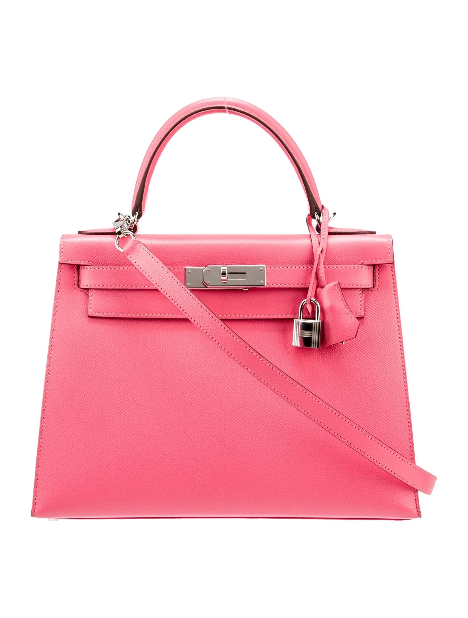 Kelly Epsom Rose Azalée Palladium