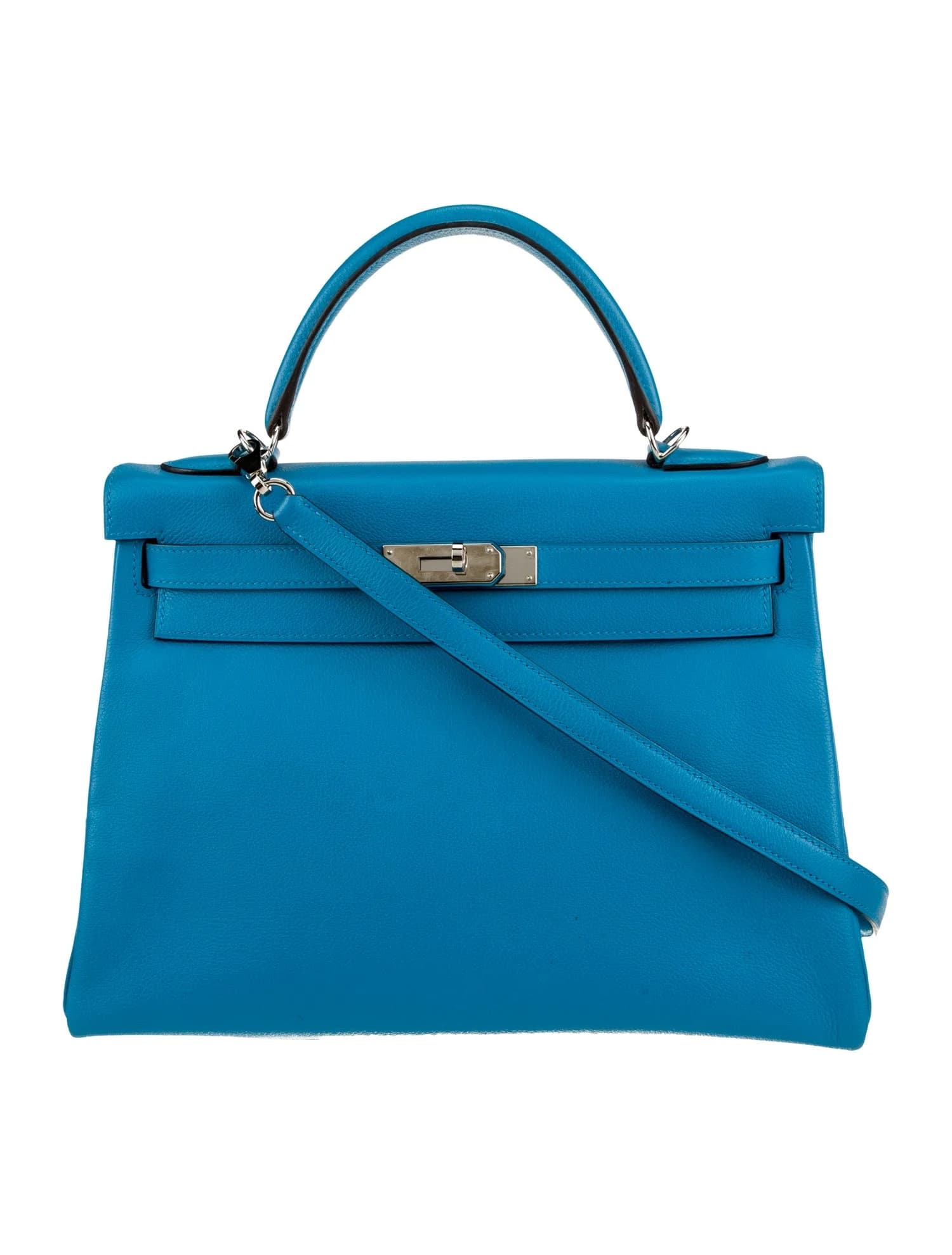 Kelly Evercolor Bleu Zanzibar Palladium